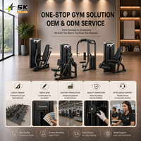 Máquina de Entrenamiento de Fuerza con Pesas Integradas SK Factory Direct, Juego Completo, OEM ODM, Proveedor Mayorista de Equipos de Gimnasio en China