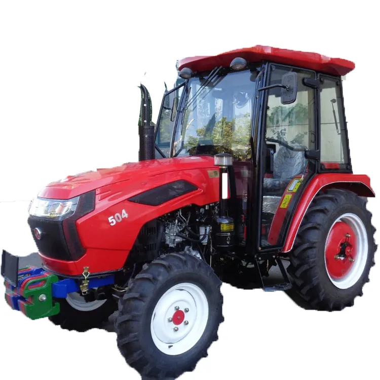 Fabricant professionnel de tracteur 4x4 40hp 50hp EPA moteur avec chargeur frontal à vendre