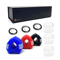Skyhope-K Exerciceur de mâchoire en silicone de qualité alimentaire, outils de fitness facial avec résistance de 40 à 60 livres pour le renforcement des muscles du visage et du cou