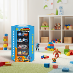 Juego de 12 Autos de Juguete de Plástico con Fricción, Certificación CE, 21x14x11cm, para Niños de 3+ Años - Product Image 2