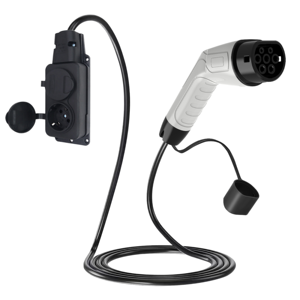 Nouvelle borne de recharge pour véhicules électriques de niveau 2, 48 ampères, câblée, 240 V, station de recharge pour véhicules électriques J1772, 11,5 kW - Product Image 1