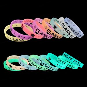 Bracelet en silicone pour la remise des diplômes, bracelet en caoutchouc pour fête d'étudiants, bracelet promotionnel, vente chaude - Product Image 5