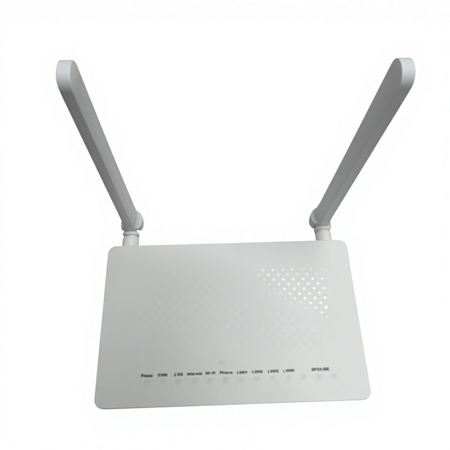 ONU GPON ROUTER ZT-E BRAND NEW FIBER OPTIC ONT F660 V8 F609 ZX 4 LANS 1 TELEPHONE Wifi4  5dbi Same F660 V3/V6/V8  FTTH