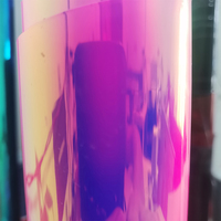 Rollo de vinilo holográfico de PVC, 1x25m, un rollo, hoja de papel autoadhesiva oscura brillante, pegatinas, película luminosa suave