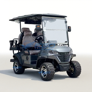 Carro de golf eléctrico de lujo todoterreno, legal para la calle, para caza, vehículo clásico para campo de golf - Product Image 1