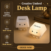 Rechargeable Keycap Led Bedroom Study Mood Modern Mini Bedside Decorative De Lampe Small Usb Cordless Light Desk Table Lamps