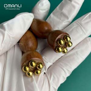 Outil d'auto-massage des tissus profonds en cuivre pour soulager les points de déclenchement <span class=keywords><strong>du</strong></span> <span class=keywords><strong>visage</strong></span> - Product Image 1