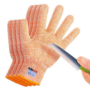 Gants de travail de sécurité résistants aux coupures personnalisés en usine pour la cuisine, l'artisanat, le bricolage et le jardin - Product Image 1