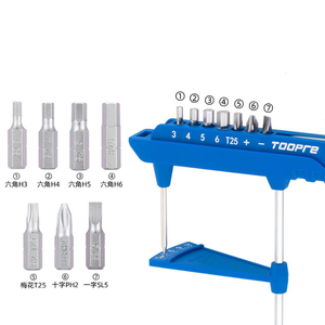 Clé <span class=keywords><strong>dynamométrique</strong></span> 3-12 Nm clé Allen 3/4/5/6mm T25 outils de réparation de vélo clé ensemble <span class=keywords><strong>vtt</strong></span> Kit d'entretien de vélo de route - Product Image 4