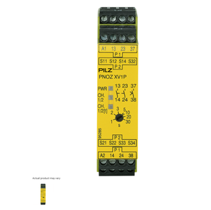 Relé de Seguridad PNOZ XV1P 30 24 VDC 2n O 1n <span class=keywords><strong>Ot</strong></span> de Alemania (autónomo), Entradas: Cableado de 1/2 canales con/sin detección - Product Image 2