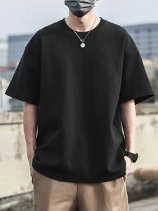 เสื้อยืดคอกลมผ้าฝ้าย 100% ราคาถูกสำหรับผู้ชาย รับสกรีนลายตามสั่ง พร้อมส่ง ขายส่ง เสื้อยืดหลากหลายสไตล์ - Product Image 6