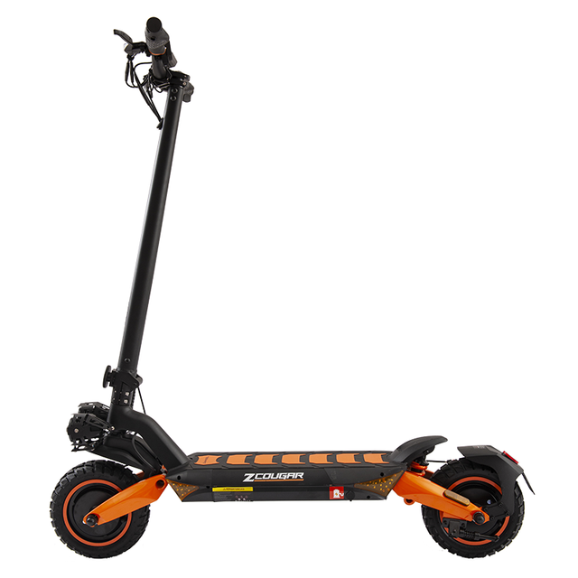 Brand New ZWHEEL PZ0006 48V 1000W Battery Dual Motor 10 Inch Folding Aluminum Alloy Full Suspension Waterproof Electric Scooter