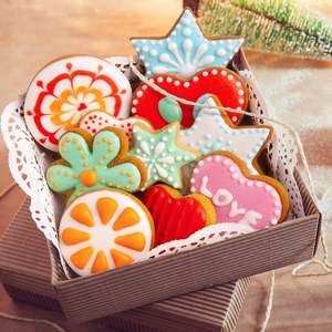 Ensemble de 12 <span class=keywords><strong>emporte</strong></span>-pièces pour biscuits, étoiles, fleurs, rondes, différentes tailles, pour la Saint-Valentin, Noël, les fêtes, la pâtisserie - Product Image 5