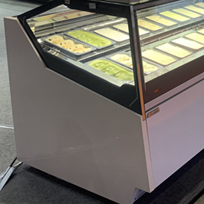 Thương Mại <span class=keywords><strong>Ice</strong></span> <span class=keywords><strong>Cream</strong></span> <span class=keywords><strong>Showcase</strong></span> Hiển Thị Tủ Đông Hiển Thị Cooler Thép Không Gỉ Thương Hiệu Máy Nén Gelato Tủ Lạnh - Product Image 2