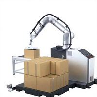Paletizador JINWEI DS-CR25-G/S de 25 kg y 1798 mm, de Alta Resistencia, 13 Piezas/min, CE ISO 10218, Sin Programación, para la Industria de Apilado de Cajas Pesadas