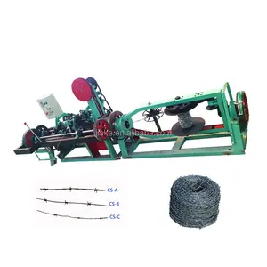 Factory price automatic barbed wire making machine