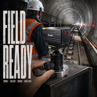Pointeur laser minier rouge ZhonNa avec aimant puissant pour tunnels ferroviaires, traversées de caniveaux, ponts, bâtiments de grande hauteur – Pièces d'équipement laser commercial