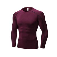 Rash Guard uni pour hommes Custom Bjj Zip Full Body Rash Guard