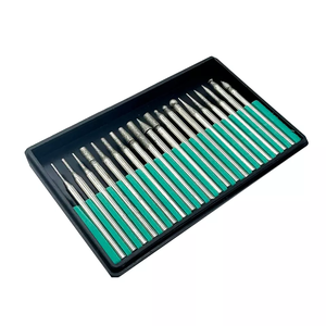 Stock entrepôt USA - Ensemble de fraises diamantées pour outil rotatif <span class=keywords><strong>Dremel</strong></span>, pour pierre et <span class=keywords><strong>verre</strong></span> - Product Image 2