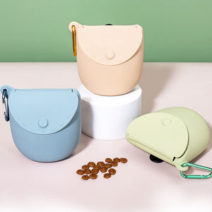 Portable Pet Chien Nourriture Formation Snack Titulaire Sac Alimentaire Taille Sac Silicone Pet Feeder Chien Snack Traiter Pochette Sac - Product Image 6