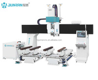 Système de commande OSAI/LNC, centre d'usinage CNC à 5 axes avec fonction automatique pour la fabrication de chaises et de pieds de table en bois 3D