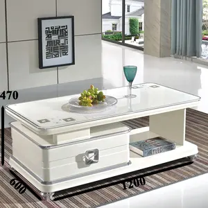 독특한 패션 현대 대리석 커피 테이블 센터 테이블 절묘한 커피 테이블 정장 거실 가구