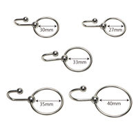 Sons urétraux En Acier Inoxydable Hommes Bouchons De Pénis Dilatateur Cathéter Double Tête Perles Urétrales Pénis Cock Rings