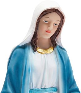 Estatua <span class=keywords><strong>de</strong></span> 12 pulgadas <span class=keywords><strong>de</strong></span> color, estatua <span class=keywords><strong>de</strong></span> Nuestra Señora <span class=keywords><strong>DE</strong></span> LOS Milagros, estatua religiosa <span class=keywords><strong>de</strong></span> resina <span class=keywords><strong>de</strong></span> bendición <span class=keywords><strong>de</strong></span> la Virgen María, regalo religioso católico - Product Image 4