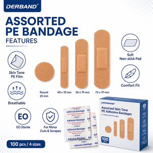 Vendaje Elástico Autoadhesivo Avanzado Resistente al Agua, Tejido Surtido, 3/4 <span class=keywords><strong>de</strong></span> Ancho, 100 Unidades, Venta al por Mayor, Ayuda Médica - Product Image 3