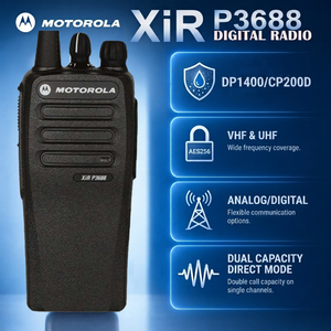 Radio Portátil Bidireccional XiR P3668 VHF, Radio Digital/Analógica de Largo Alcance para Negocios - Product Image 5
