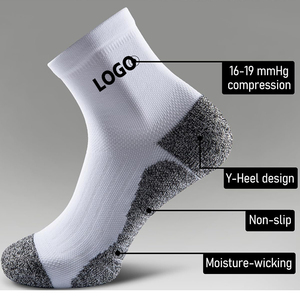 Empaquetado gratis, muestra gratis, logotipo personalizado, calcetín deportivo de tubo corto, <span class=keywords><strong>calcetines</strong></span> atléticos acolchados de felpa, <span class=keywords><strong>calcetines</strong></span> deportivos para hombres y mujeres, <span class=keywords><strong>calcetines</strong></span> deportivos para correr y senderismo - Product Image 4