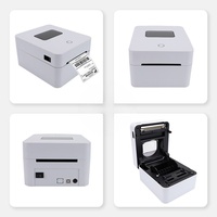 Imprimante thermique de bureau sans encre à haute vitesse pour étiquettes de 4 pouces avec coupe-papier automatique 	   Machine d'impression d'autocollants