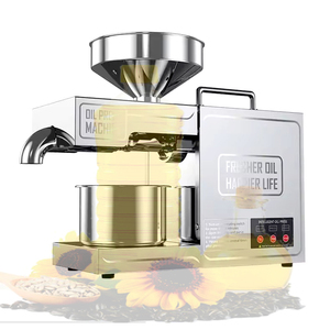 Fully Automatic Small Electric <b>Oil</b> Press <b>Machine</b> <b>Oil</b> Making Processing <b>Machine</b> Peanut <b>Oil</b> Pressers Press <b>Machine</b> - Product Image 1