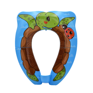 Foldable <strong>Potty</strong> Training Seat <strong>Travel</strong> for Toddlers Portable for Baby Kids Fits All Toilets Folds for Storage Children Toilet Seat - Product Image 1