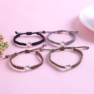 Noeud d'amour celtique exquis pour hommes fabriqués à la main pour Bracelet Style Vintage étoile hexagonale noeud plat accessoire idée cadeau parfaite - Product Image 2