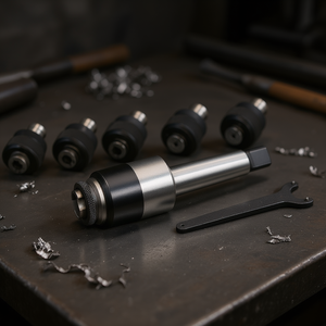 Outil de taraudage Fervi avec douilles de 10 mm à 20 mm pour le perçage et le filetage des métaux - Product Image 3