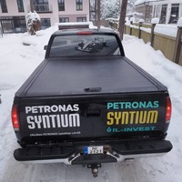 Couverture de benne rétractable noire pour pick-up, protection d'intimité pour RAM 1500 F-150 Ranger Tundra Tacoma Hilux