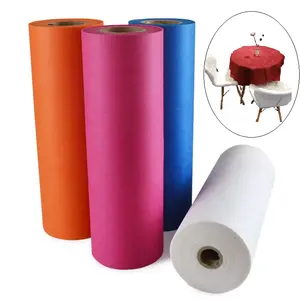 Sponbond Non-woven Fabric For Disposable Table Cloth Raw Material Supplier