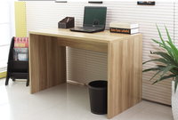 Mobilier de bureau à domicile moderne et innovant Bureau d'ordinateur en bois de hêtre avec fonctions de refroidissement pliables et extensibles pour le travail