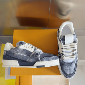 Chaussures de sport et de loisirs tendance, nouvelle collection, très vendues, confortables et respirantes, en tissu denim lavé à texture riche - Product Image 2