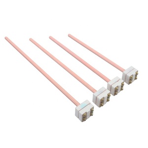WRP100 S tipo termopar platino rodio B K R Sonda de Sensor de temperatura 0-1300 para termometría de horno de mufla de laboratorio - Product Image 1