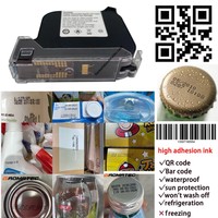 Imprimante jet d'encre intelligente YAOMATEC 12,7 mm, machine d'impression de logo couleur, imprimante portable pour plastique