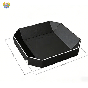 Cage de combat octogonale gonflable professionnelle extra-haute AirFunPro pour MMA, lutte, taekwondo, karaté (PVC) - Product Image 2