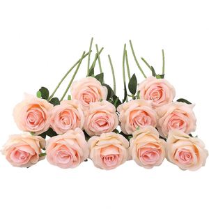 Fleurs d'hortensia artificielles 63CM faites à la main légères pour mariage, fête des Mères, Pâques, Halloween, décoration de rentrée scolaire - Vente Flash - Product Image 1