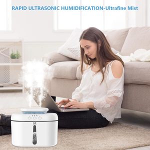 Baby Safe >5.0L Cool Mist Humidifier Aromatherapy LED <b>Light</b> Auto Shut Top Fill Design USB Powered Portable <b>Nursery</b> Bedroom Car - Product Image 2