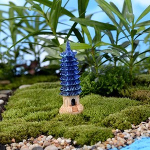 Miniatura Fai-da-te <span class=keywords><strong>in</strong></span> Resina: Pagoda Antica Simulata, Statuetta per Auto, Decorazione Paesaggistica per Tavolo <span class=keywords><strong>in</strong></span> Sabbia, Mini Fata per Halloween - Product Image 6