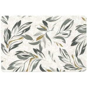 JOLINE MANTELLIÑA DE PVC CON ESTAMPADO METÁLICO, GRIS, 30X44CM - Product Image 1