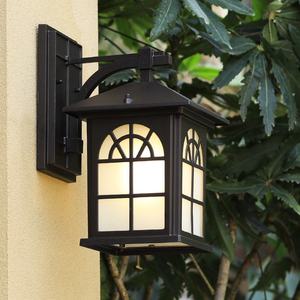 <b>Solar</b> Outdoor Wall <b>Lantern</b> Aluminum Alloy Tempered Glass Diffuser 2700K Warm White LED <b>Garden</b> Lighting 10-Year Warranty - Product Image 5