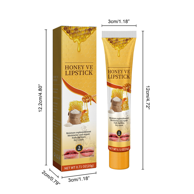 custom propolis lip care balm moisturizing anti-chapped lip mask chapstick tubes honey lip balm