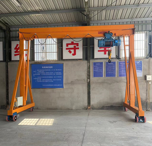 High Quality Efficiency 15t Customized Adjustable Portable Mini Mobile Crane 380v60hz 3p Remote Control - Product Image 6